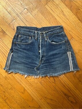 Vintage Levi’s denim skirt